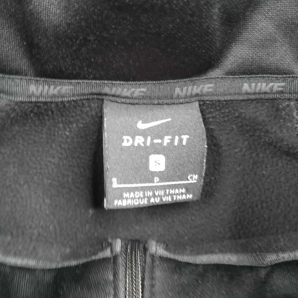 Nike Pullover Mens Small Black Dri-FIT 1/4 Zip Long Sleeve Athletic Training Top